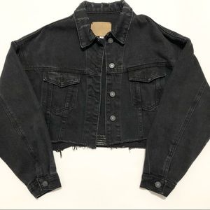 [SOLD] SHEIN Cropped Denim Jacket | S
